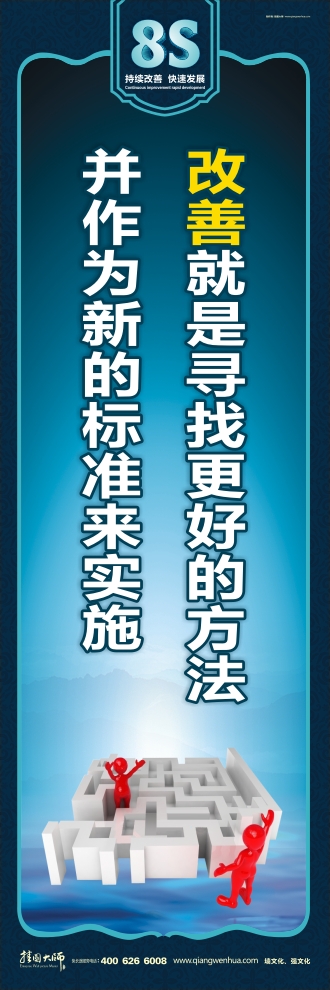 8s管理圖片 改善就是尋找更好的方法并作為新的標(biāo)準(zhǔn)來實(shí)施